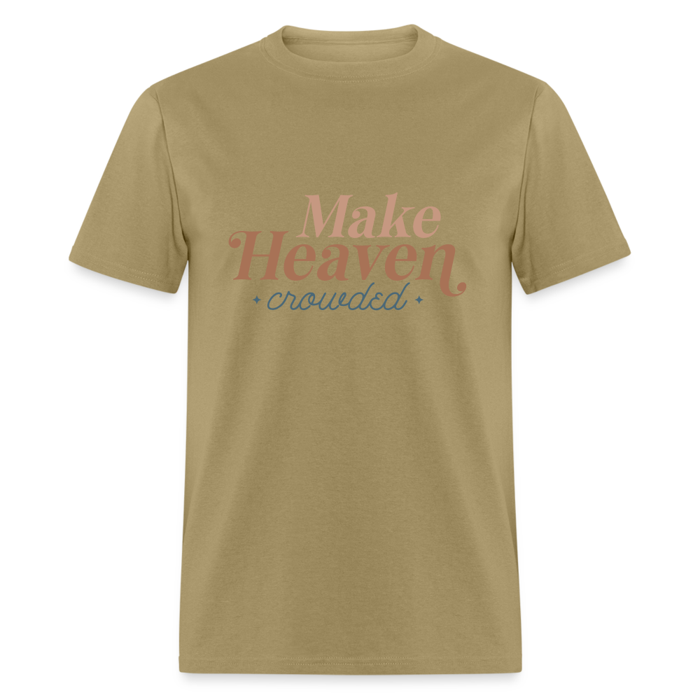 Make Heaven Crowded T-Shirt - khaki