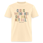 God Is Within Her She Will Not Fail (Psalms 46:5) T-Shirt
