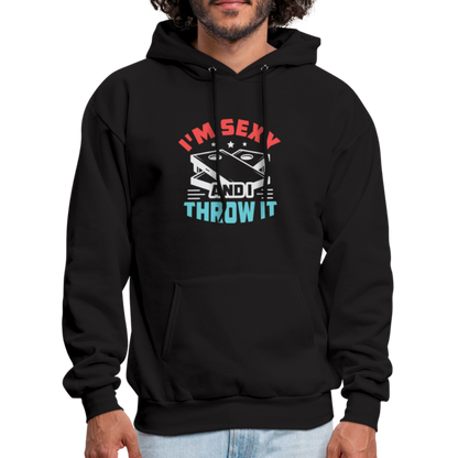 I'm Sexy and I Throw It (Cornhole Game) Hoodie - black