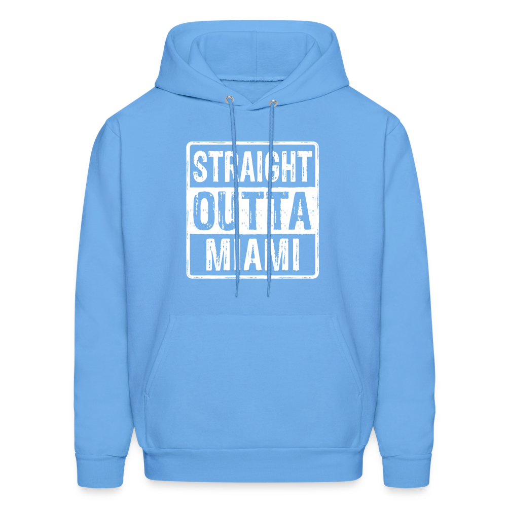 Straight Outta Miami Hoodie (Florida) - carolina blue