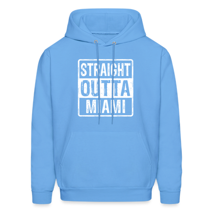 Straight Outta Miami Hoodie (Florida) - carolina blue