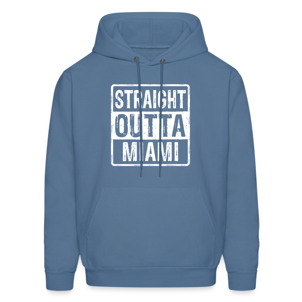 Straight Outta Miami Hoodie (Florida) - denim blue