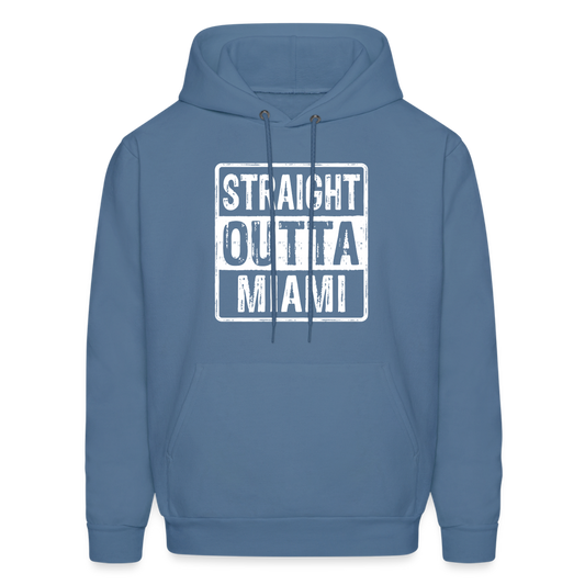 Straight Outta Miami Hoodie (Florida) - denim blue