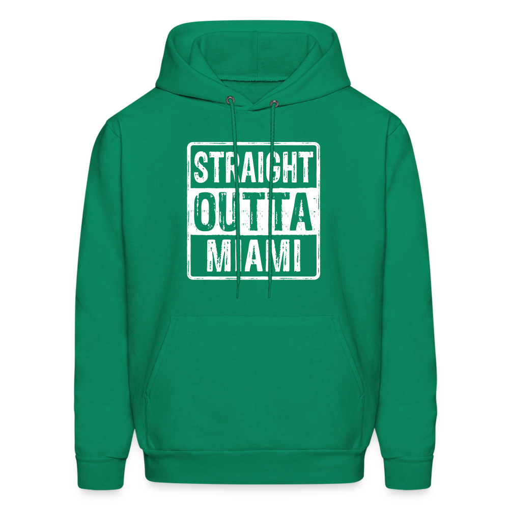 Straight Outta Miami Hoodie (Florida) - kelly green