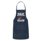 You're Going to Want to Swallow My Meat (BBQ Grilling Humor) Adjustable Apron